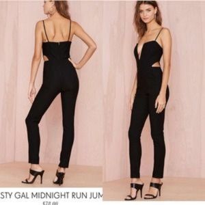 Nasty Gal Midnight Run Jumpsuit